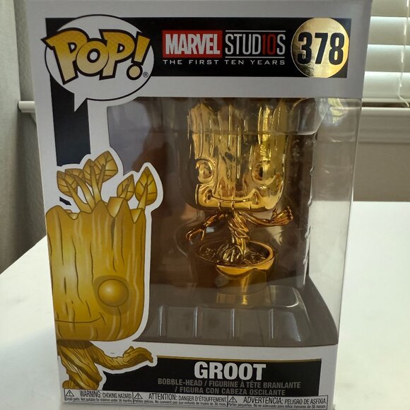 Funko POP! Marvel: Groot #378 – Guardians of the Galaxy Vinyl Figure - Picture 1 of 3